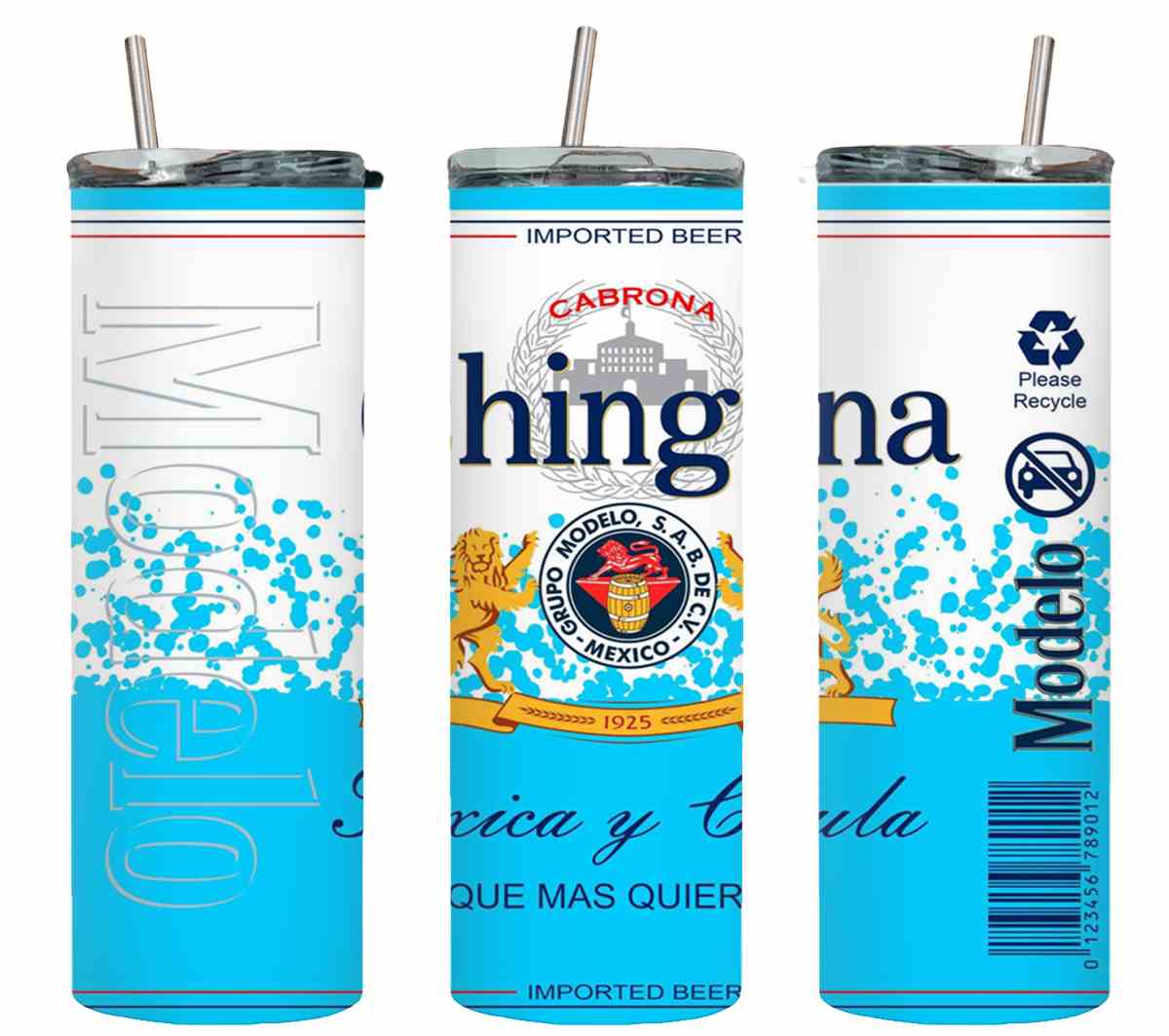 Chingona Toxica y Chula Blue-8484